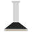 Zline 36 In. Autograph Edition Stainless Steel Range Hood With Black Matte Shell-97577447