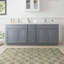 Base de meuble-lavabo double 90 po seulement-96631488