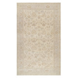 Oushak Hand Knotted Floral Area Rug