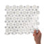 Victoria Pearl Thassos & Shell Tile