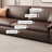 Business leisure creative office sofa set