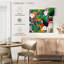 Crowle Tropical Leaves And Birds-111898282