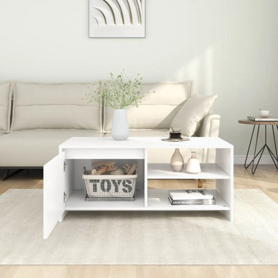 Greysyn Solid Coffee Table with Storage