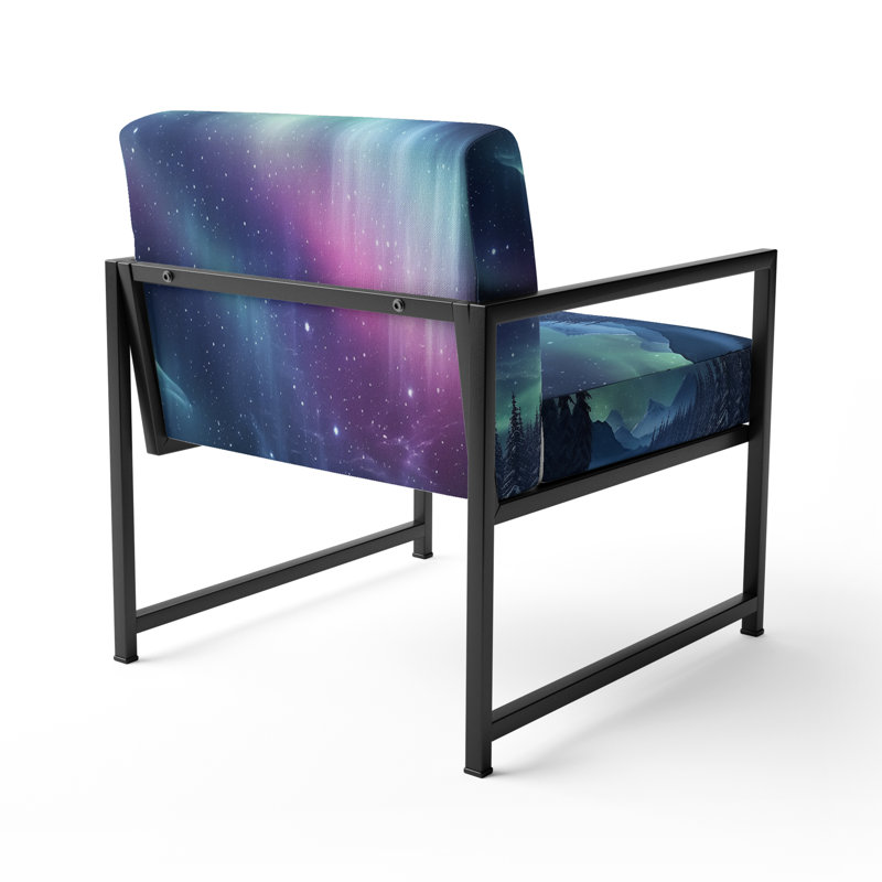 Chaise d'appoint Northern Lights III, Noir