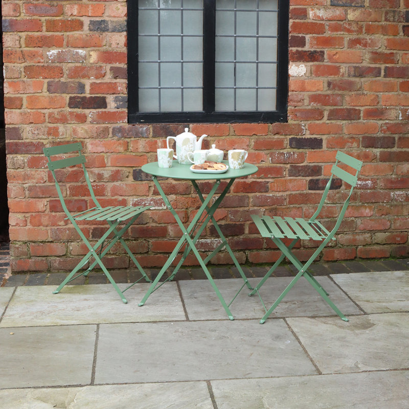 PADSTOW 60cm Bistro set, Green