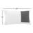  100% Cotton Lumbar Rectangular Off-White/Black Pillow Cover & Insert