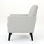 Fauteuil club inclinable gris clair