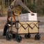 Chariot pliable pliable, chariot de plage pliable