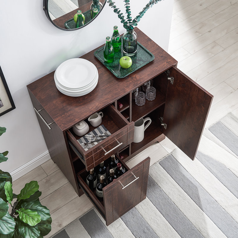 Armoire bar, Acajou