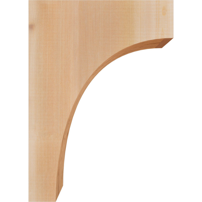 Huntington Corbel, H 16 po x l 3,5 po x P 12 po, Lisse, Cèdre rouge