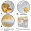 Glam Buttercups On Golden Geode - Art mural impression de renoncules-188721677-188721675-188721676