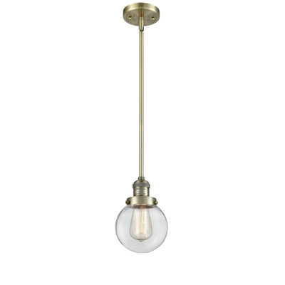 Luminaire suspendu sphère 1 lumière Zarmayr