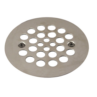Couvercle de drain de douche en laiton 4-1 / 4 "de diamètre extérieur