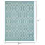 Tapis bleu sarcelle Annie-Jane Chendler-441836359