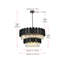 Lustre Lenora 32 pouces -464616944