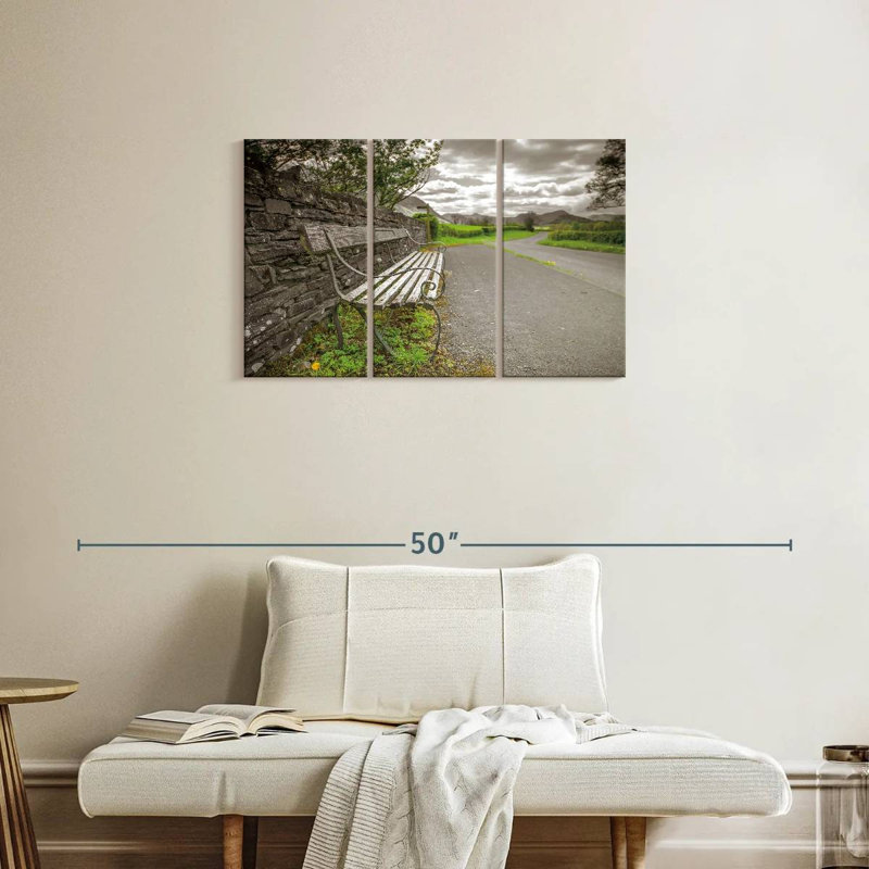 Mehar Lake District, 20" H x 33" W