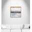 Winter Lake Horizon - peinture à cadre flottant-46828863-46828860