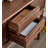 Brown Rectangular Solid Wood Console Table-107230867