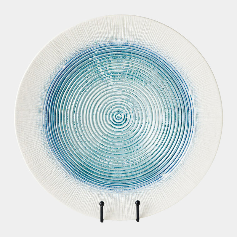 Ribbed Ceramic Charger