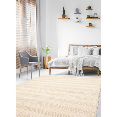 Tapis crème Sienna 5 pi 1 po x 6 pi 11 po