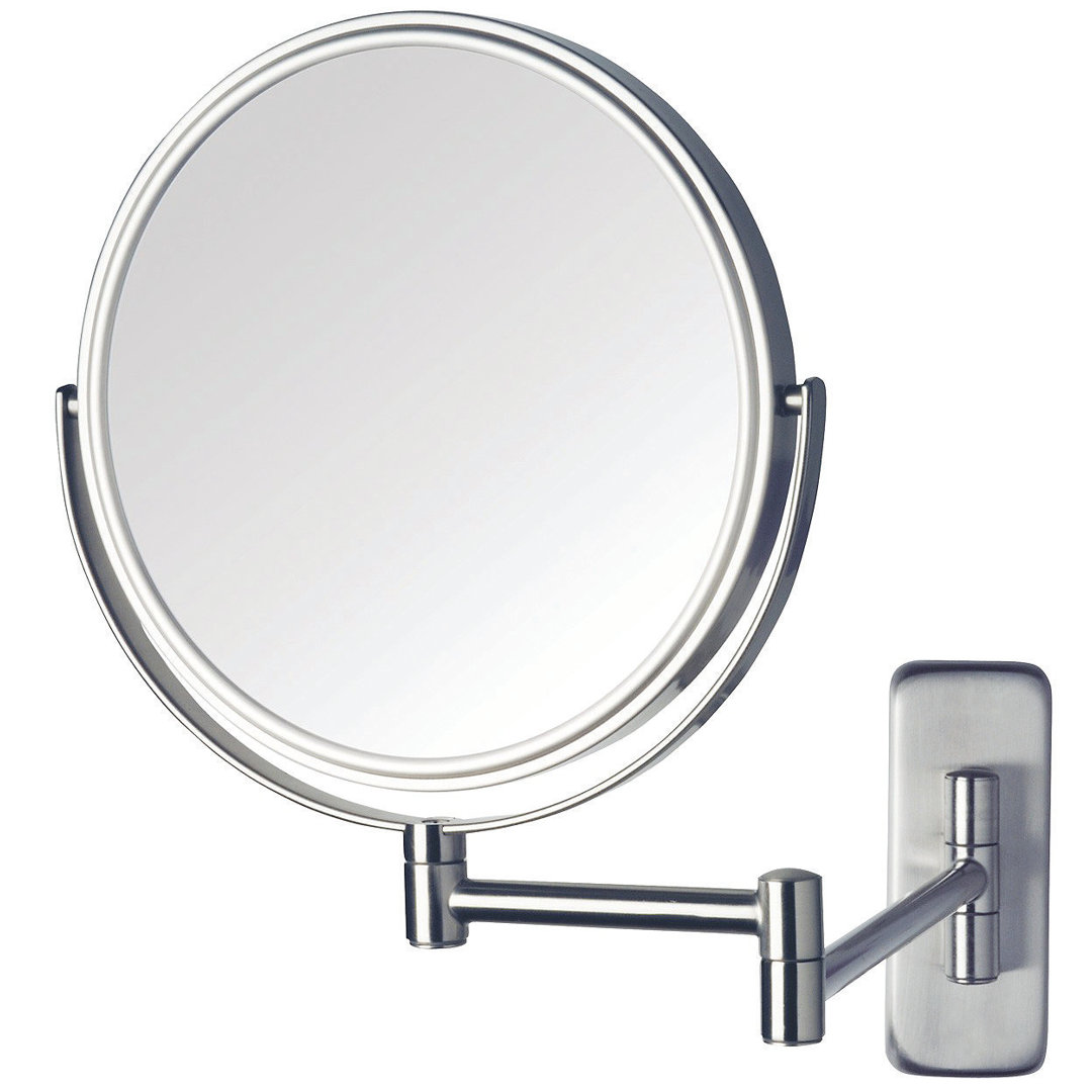Akea 8" Wall Mount Magnified Makeup Mirror Ebern Designs
