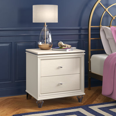 Sienna 2 Drawer Nightstand by Etta Avenue Teen