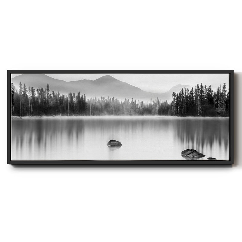 Mountain Reflection- Framed Canvas