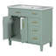 Meuble-lavabo 36 po avec comptoir en céramique-885214104