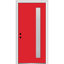 Porte d'entrée pré-suspendue à 1 lumière en acier peint 1 lumière-40559182-40615164-40615165