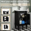 Meuble-lavabo moderne de 18 pouces avec lavabo-1535759152