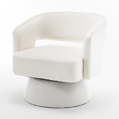 Lamprini 17.7'' H Velvet Upholstered Armchair