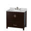 Sheffield 36" Single Bathroom Vanity Set with Mirror-636591599-656566796-656566799