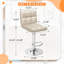 Tabouret de bar pivotant à hauteur réglable Stallcup-470859617