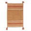 Damato Cotton Area Rug in Brown