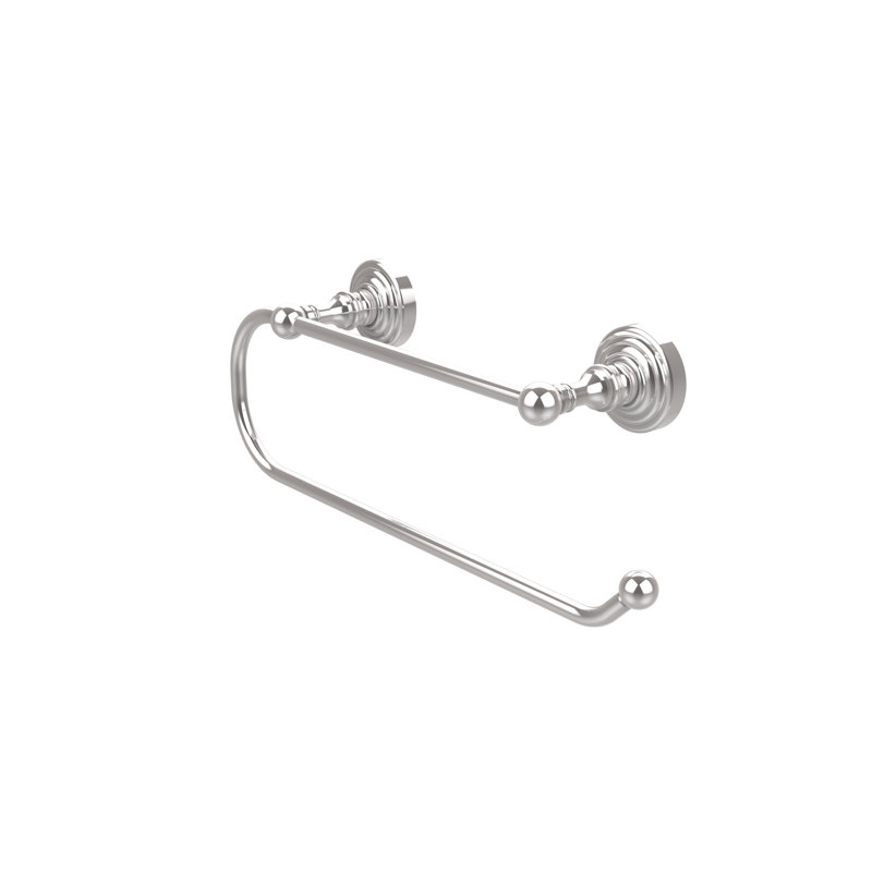 Beresford Brass Paper Towel Holder, Polished Chrome