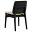 Chaise d'appoint rembourrée Redbridge crème et noire-1432183511-1432183514