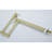 Pot Filler Faucet With Extension - Brass Material, Double Handles, Deliver Smooth Flow, Rust Generate Water, Drip-160033864