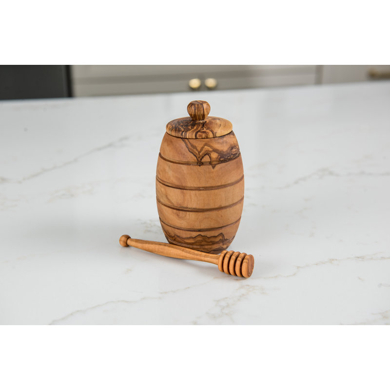 Luminara Wood Jar