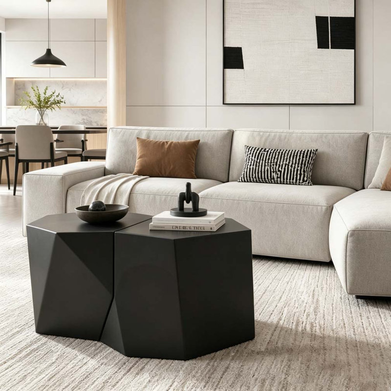 Ensemble de table basse, Black