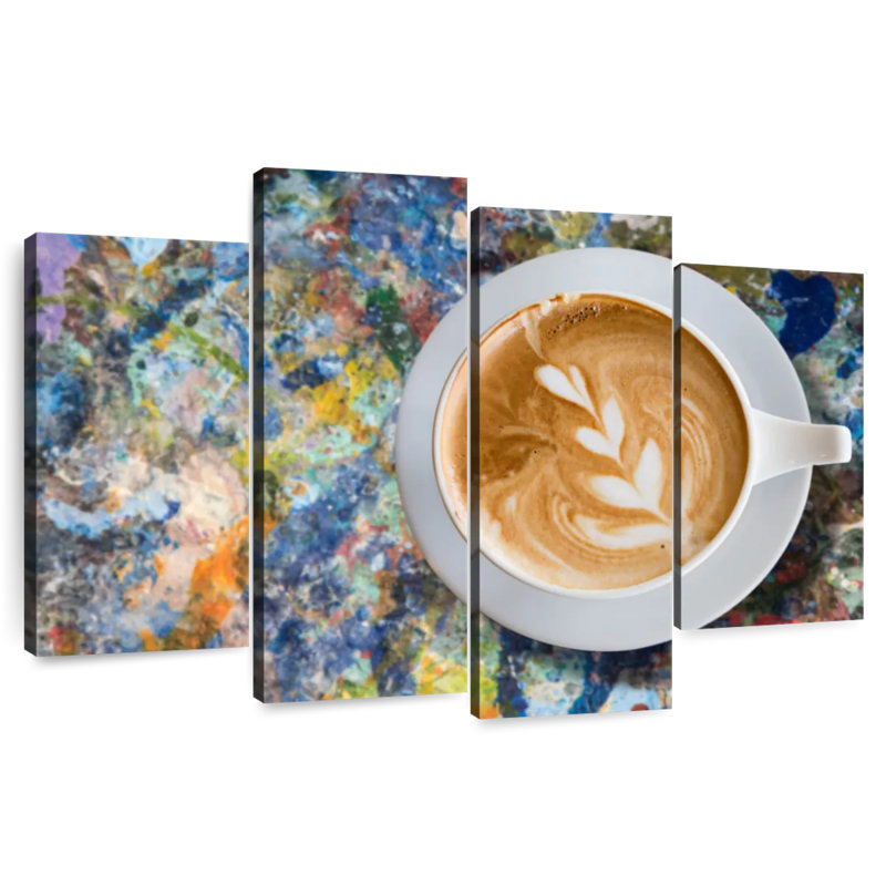 Yarlin Creative Latte Coffee, 27" H x 43" W