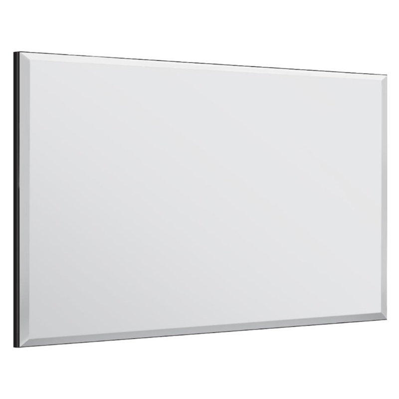 Azariea Wood Flat Wall Mirror, 39cm x 27cm
