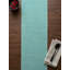 Tropical Teal Herringbone Bay Indoor Outdoor Table Runner 14x72