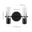 Amima Minimalist Modern Bubble Acrylic/Iron Integrated LED Vanity Light-844514471-921255276