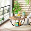 Maissane Floor Shelf Coffee Table with Storage-902725236