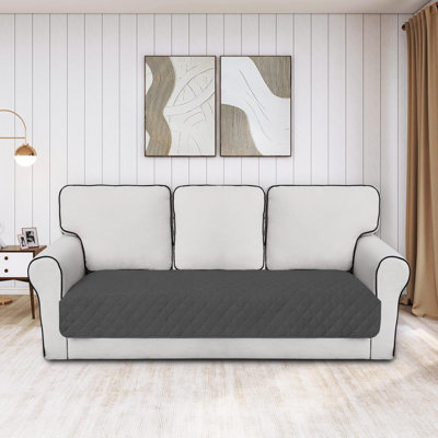 100% Waterproof Dog Bed Cover, Non-Slip Pet Blanket For Furniture, Washable Couch Cover, Repleasement Sofa Cover (30X70 In, Light Grey)