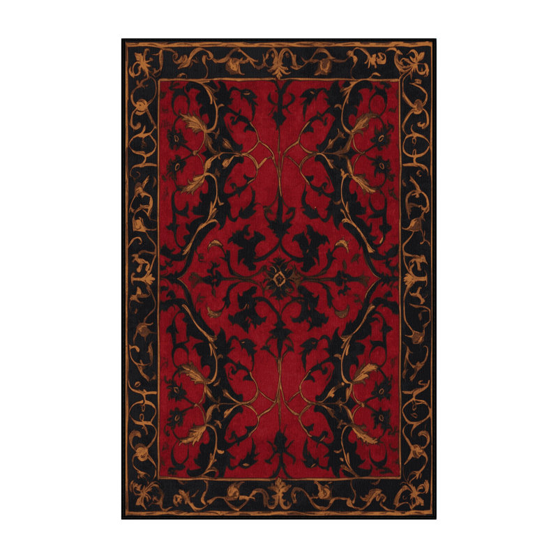 Seraphic Bloom Rug, Rectangle 5' x 8'