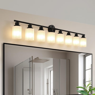 Miroir de salle de bain élégant et exquis à économie d'énergie (ampoule non incluse)