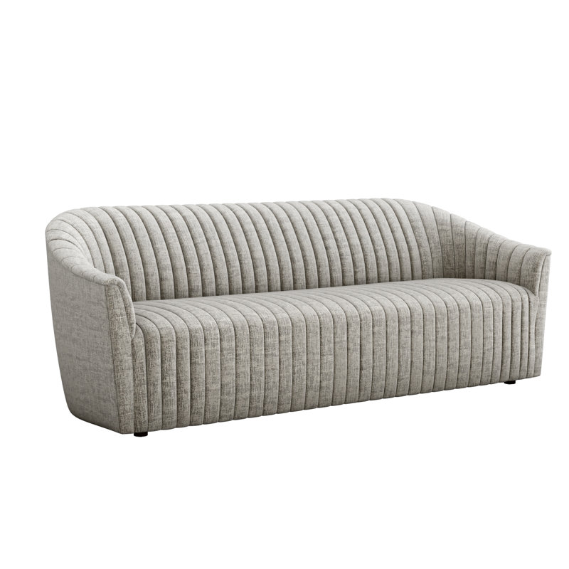 Channel Sofa, Feather Chenille