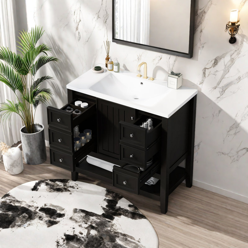 Meuble-lavabo 36 po sans lavabo, base d'armoire seulement