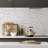 12" x 12" River Rock Recycled Glass Floor & Wall Mosaic Tile-96612230